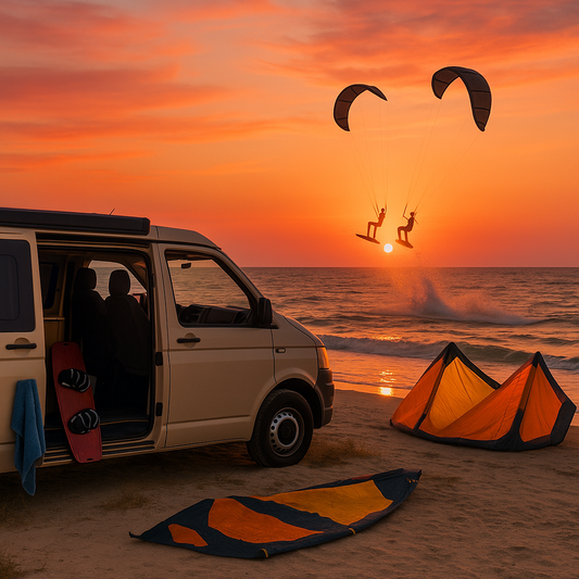 Vanlife & Kitesurfen – Tipps für den mobilen Kiteurlaub