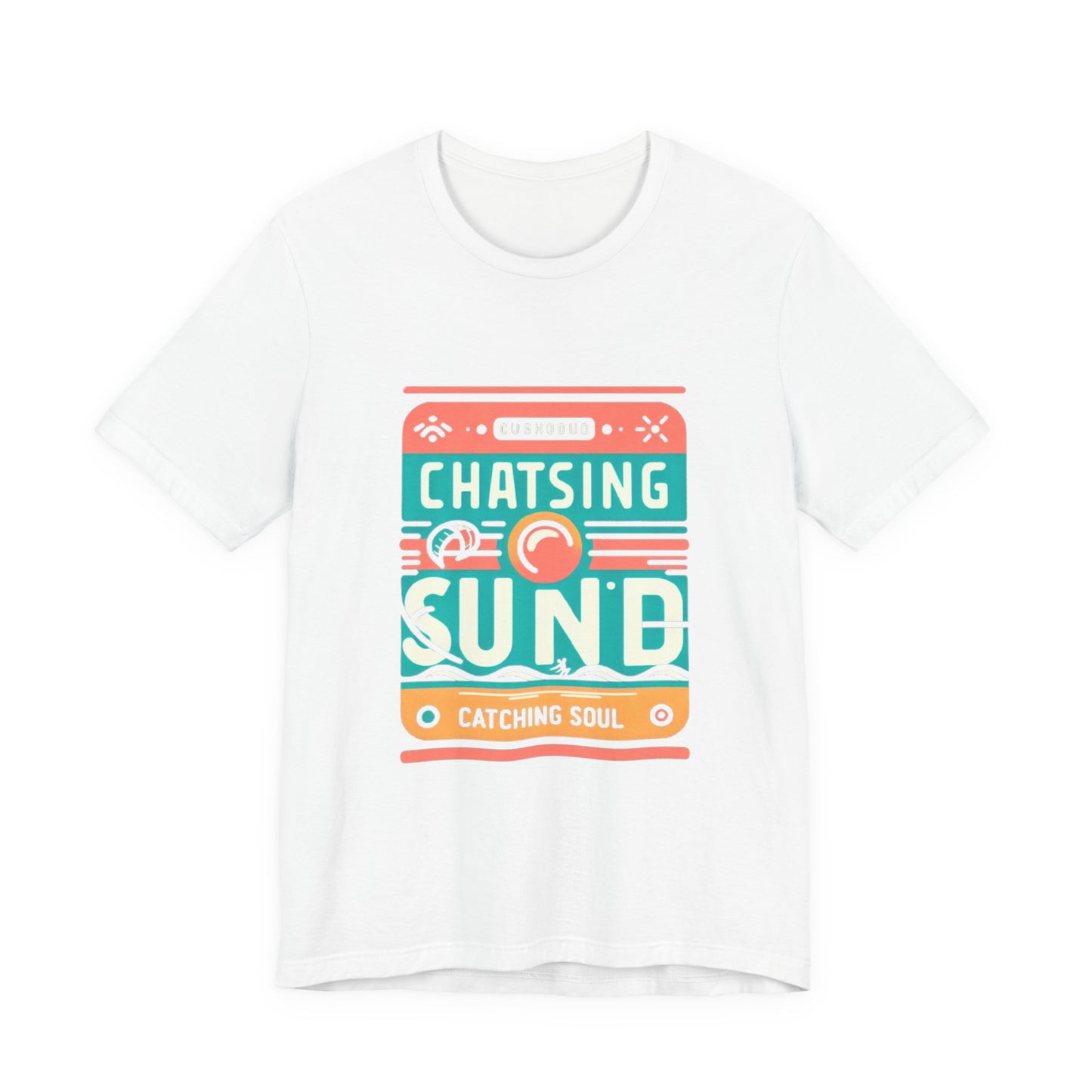 Chasing Wind Catching Soul T-Shirt - WindSoul Kitesurf Brand