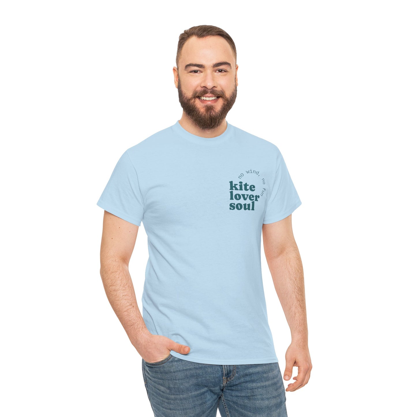 Unisex Heavy Cotton Tee – NordseeWindSport Edition - Perfect for Beach Lovers, Outdoor Adventures, Water Sports, Gift for Surfers, Summer Vibes