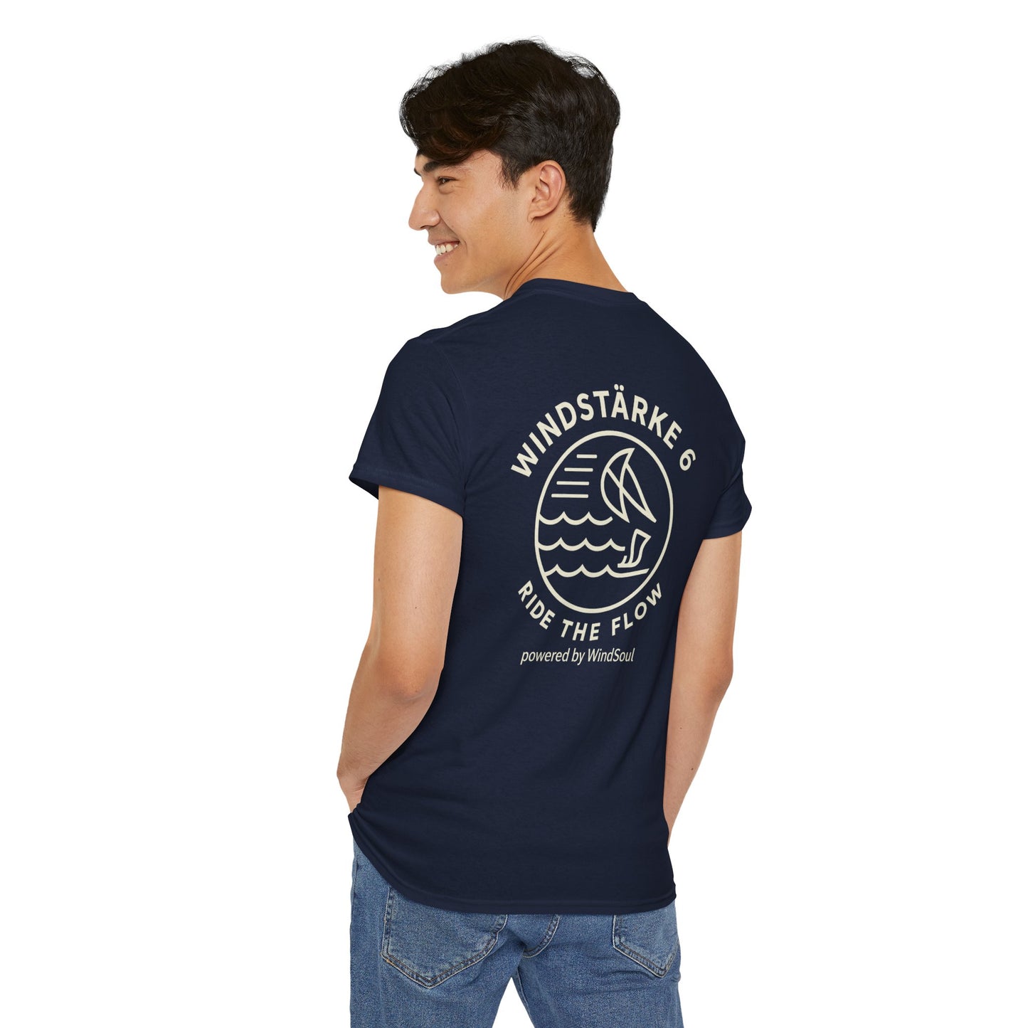 Windstärke 6 – Ride the Elements | WindSoul T-Shirt