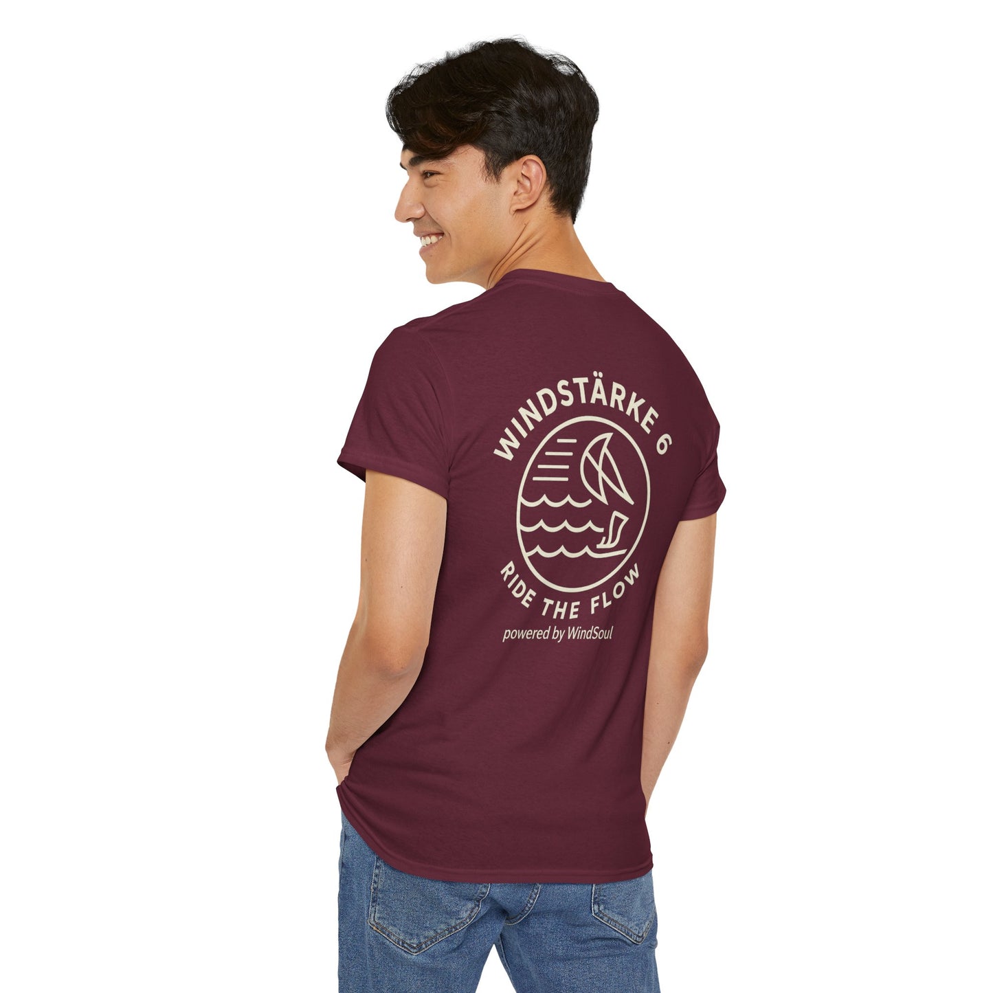 Windstärke 6 – Ride the Elements | WindSoul T-Shirt