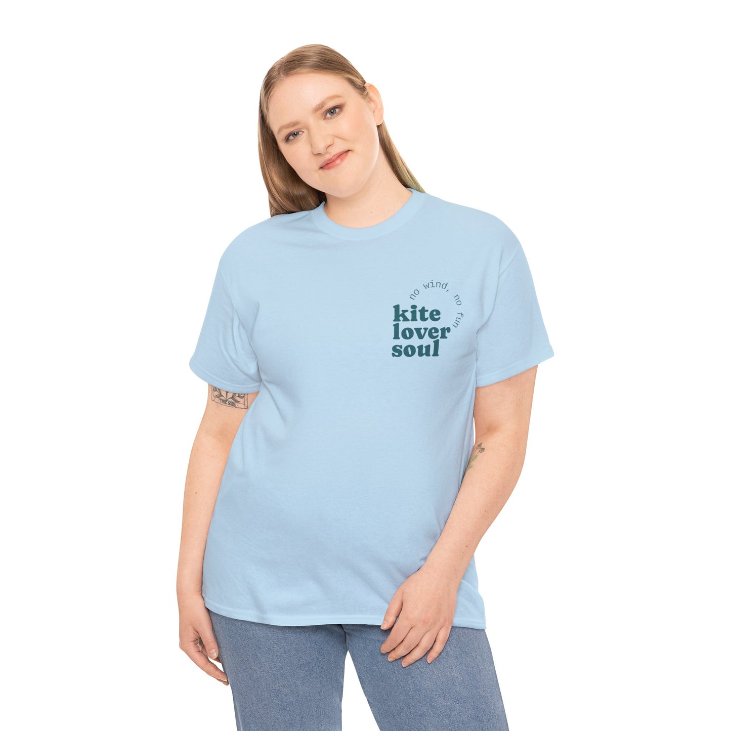 Unisex Heavy Cotton Tee – NordseeWindSport Edition - Perfect for Beach Lovers, Outdoor Adventures, Water Sports, Gift for Surfers, Summer Vibes