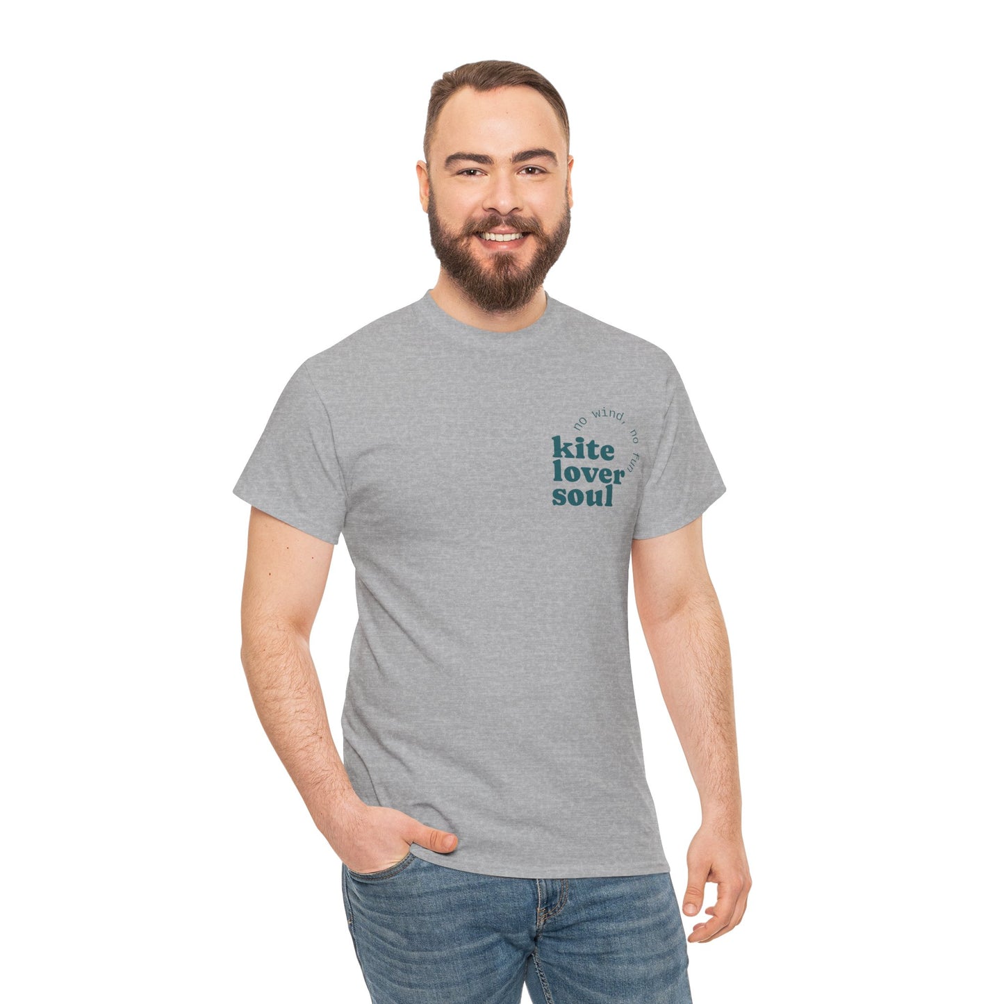 Unisex Heavy Cotton Tee – NordseeWindSport Edition - Perfect for Beach Lovers, Outdoor Adventures, Water Sports, Gift for Surfers, Summer Vibes