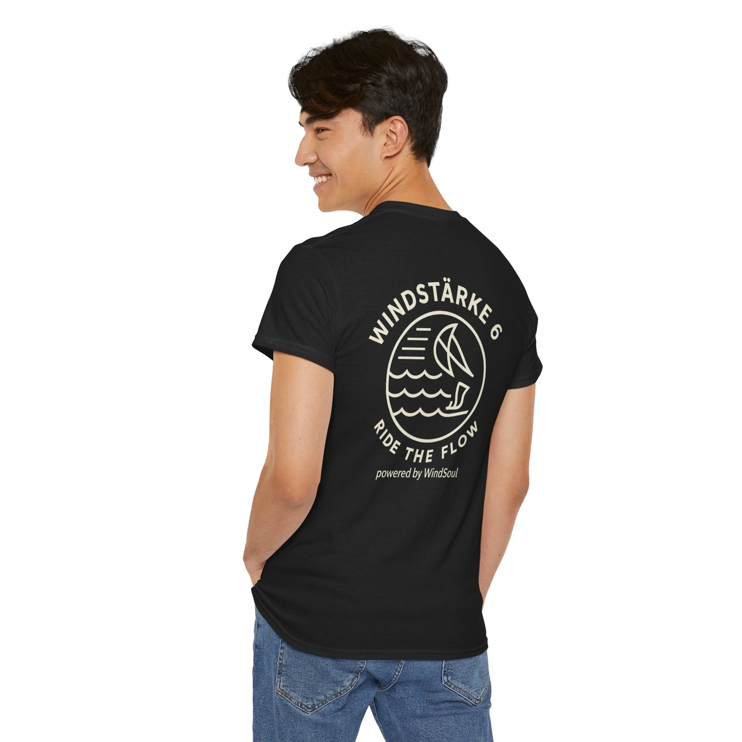 Windstärke 6 – Ride the Elements | WindSoul T-Shirt