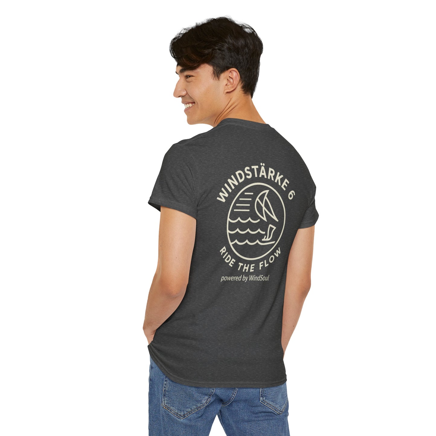 Windstärke 6 – Ride the Elements | WindSoul T-Shirt